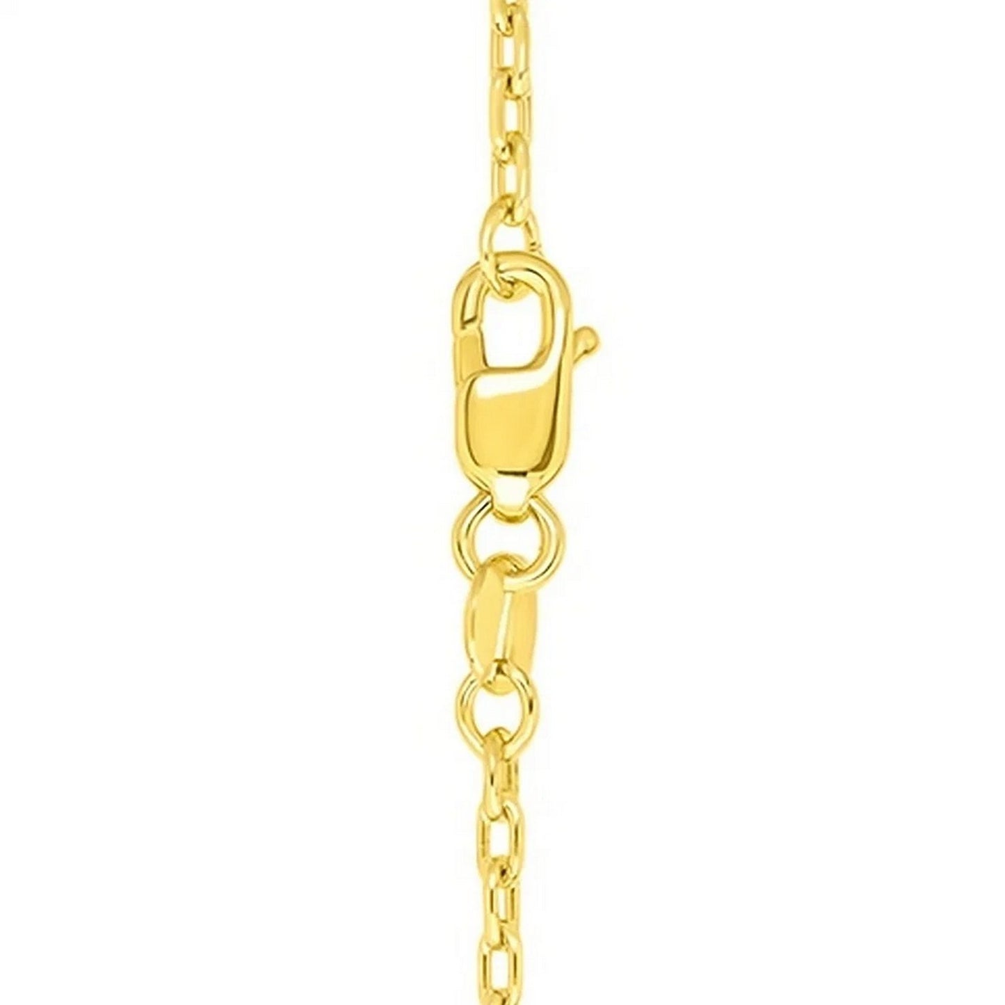 14k Yellow Gold French Cable Chain (1.3 mm)